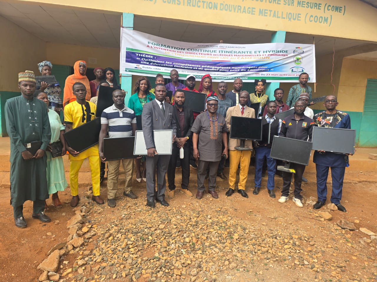 CLOTURE DE LA FORMATION D'INITIATION A L'INFORMATIQUE A NGAOUNDERE